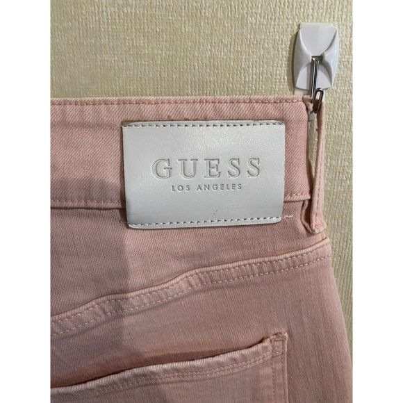 Men's Guess Distressed Skinny Jeans - Picture 4 of 6